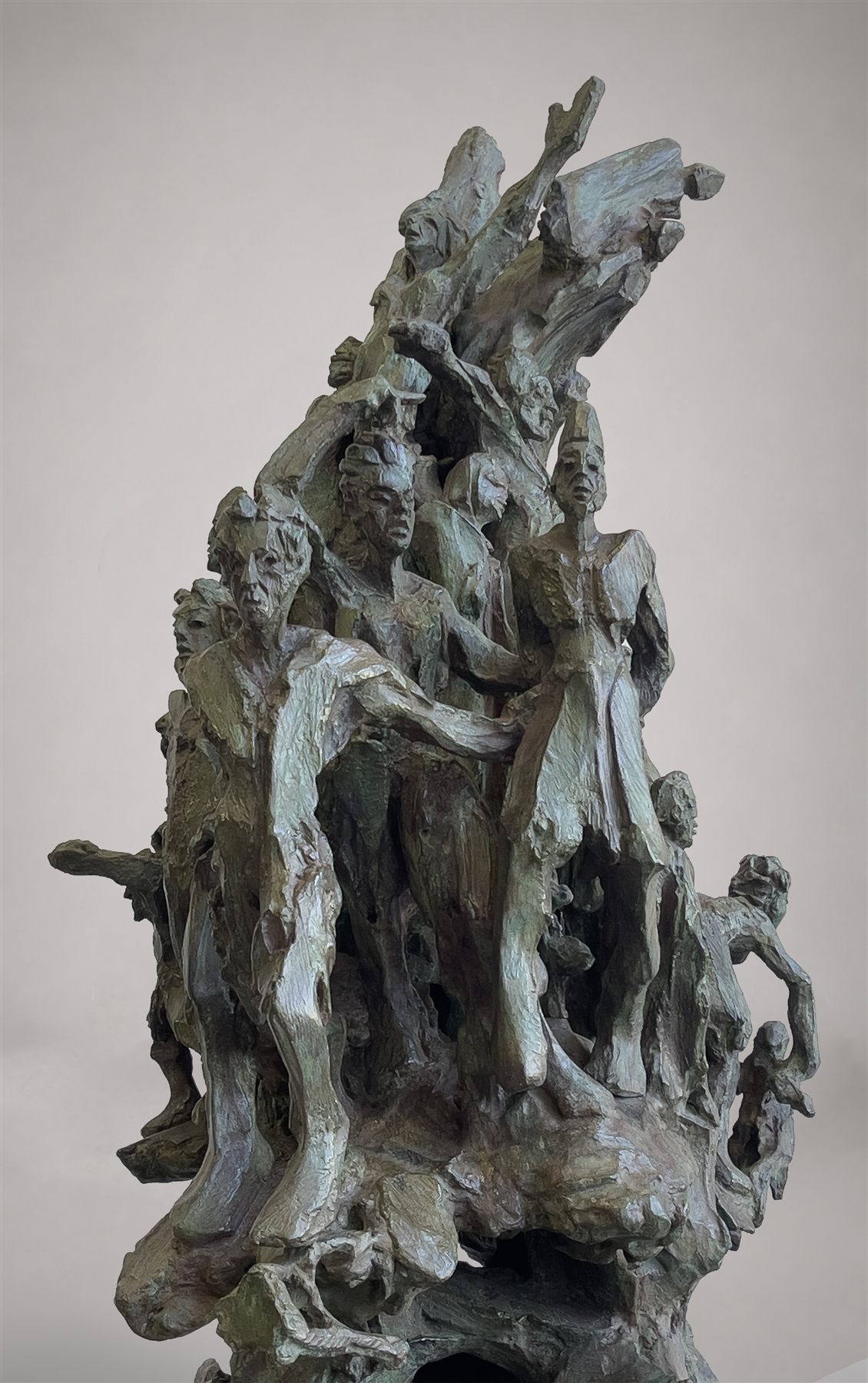 Mémorial « Le Cèdre de la Liberté », échelle 1/36, Dossier II (2003), sculpture d'Antoine Berberi, vue 10 sur 12