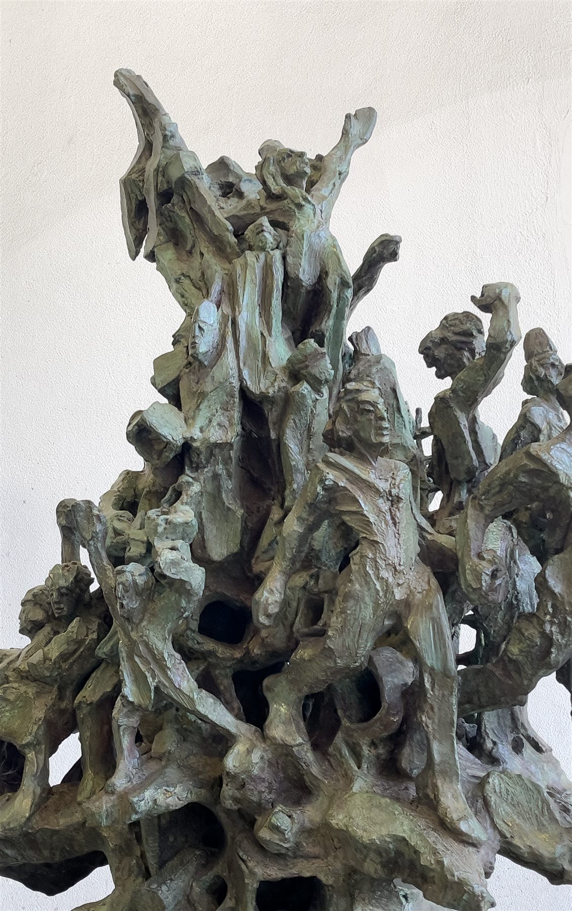 Mémorial « Le Cèdre de la Liberté », échelle 1/36, Dossier II (2003), sculpture d'Antoine Berberi, vue 11 sur 12