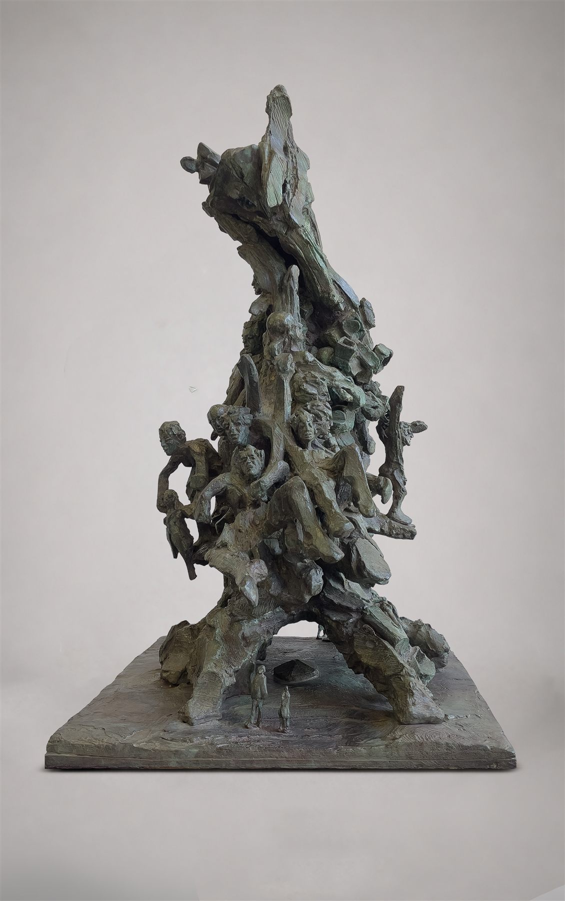 Mémorial « Le Cèdre de la Liberté », échelle 1/36, Dossier II (2003), sculpture d'Antoine Berberi, vue 7 sur 12
