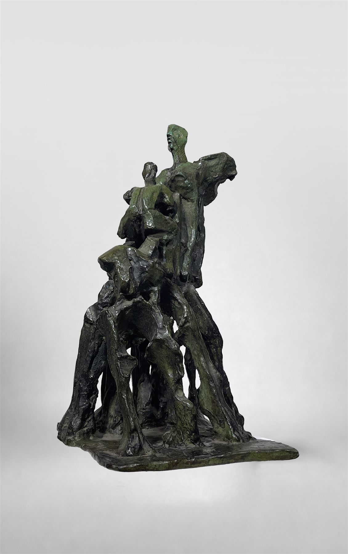 Berythe et Psyché (1995), sculpture d'Antoine Berberi, vue 3 sur 7