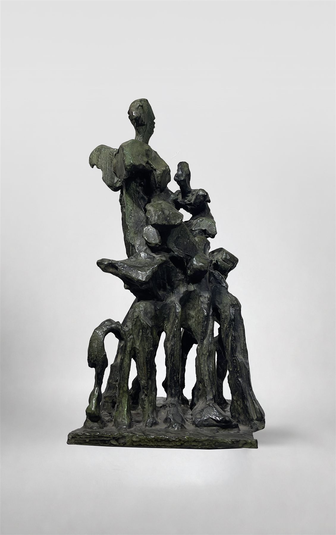 Berythe et Psyché (1995), sculpture d'Antoine Berberi, vue 7 sur 7