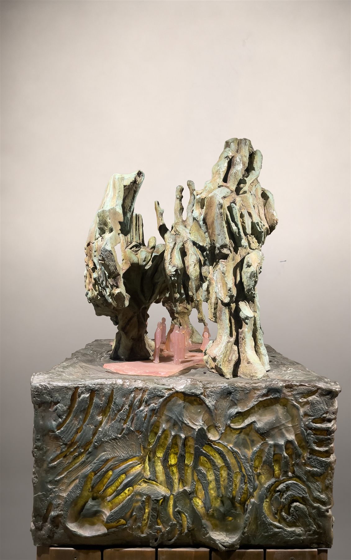 Tribut to Gibran Khalil Gibran, Dossier II (2000), sculpture d'Antoine Berberi, vue 9 sur 20