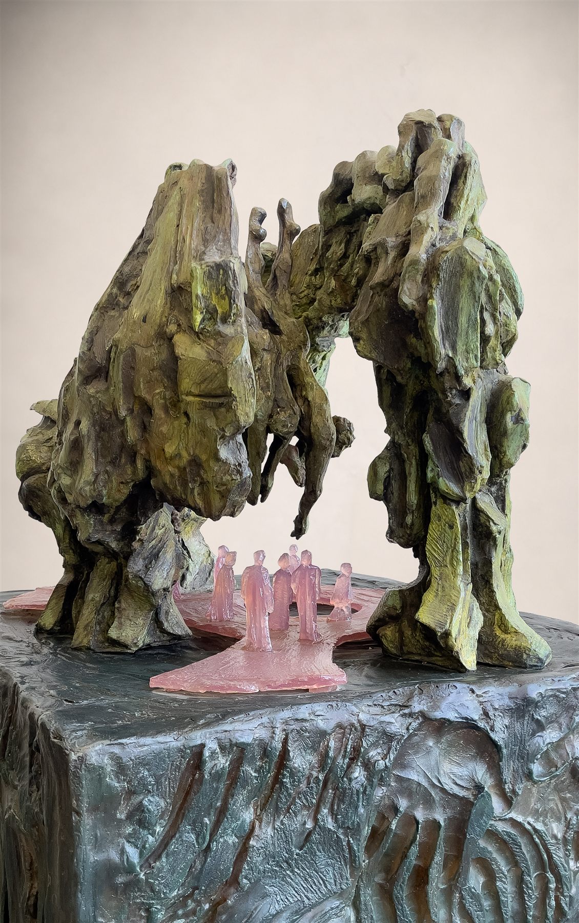 Tribut to Gibran Khalil Gibran, Dossier II (2000), sculpture d'Antoine Berberi, vue 17 sur 20