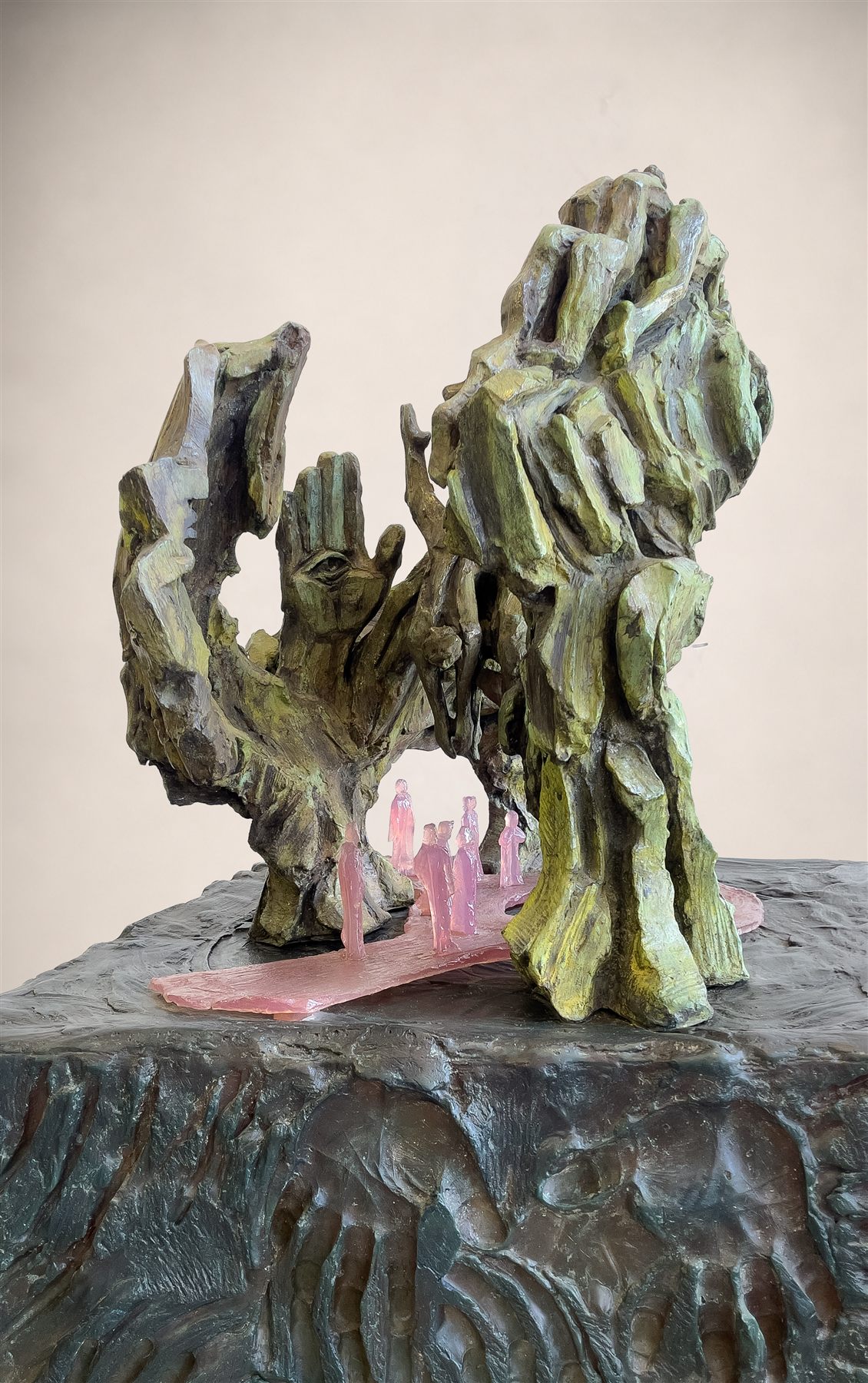 Tribut to Gibran Khalil Gibran, Dossier II (2000), sculpture d'Antoine Berberi, vue 18 sur 20