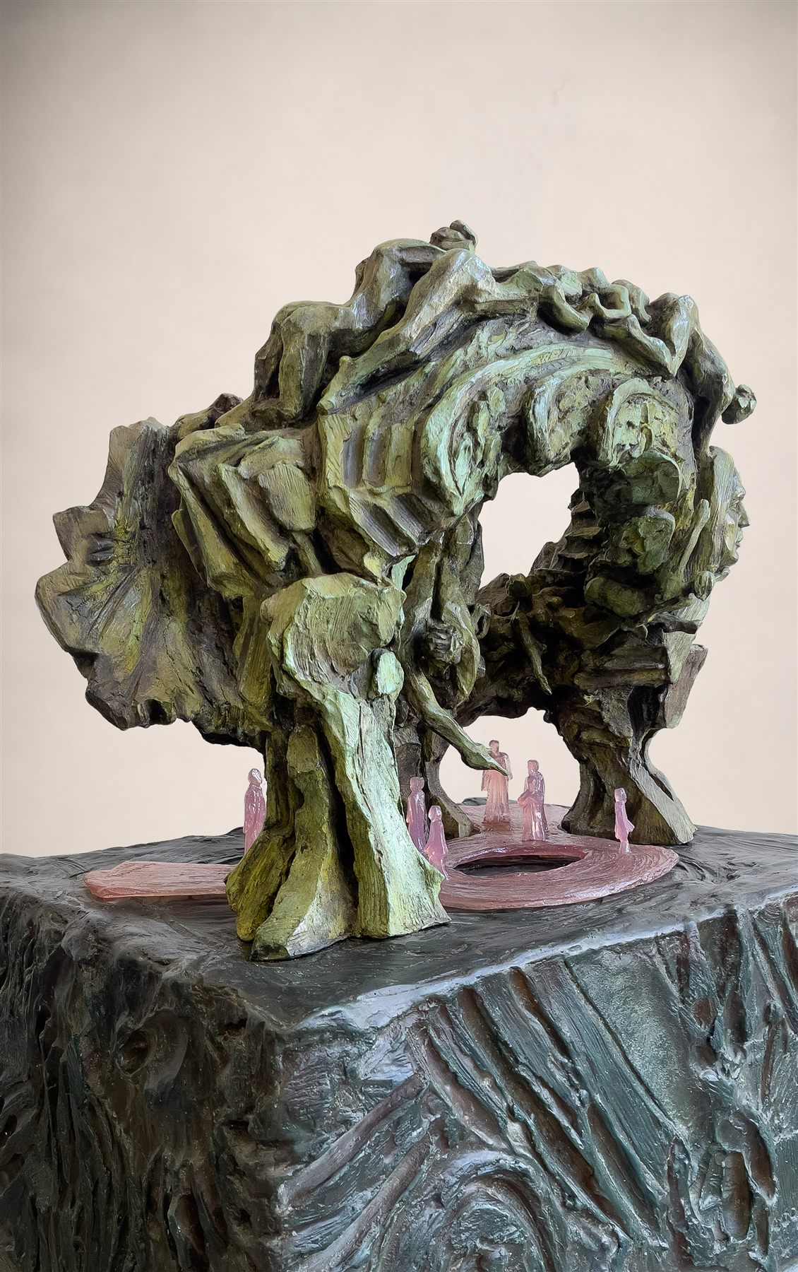 Tribut to Gibran Khalil Gibran, Dossier II (2000), sculpture d'Antoine Berberi, vue 19 sur 20