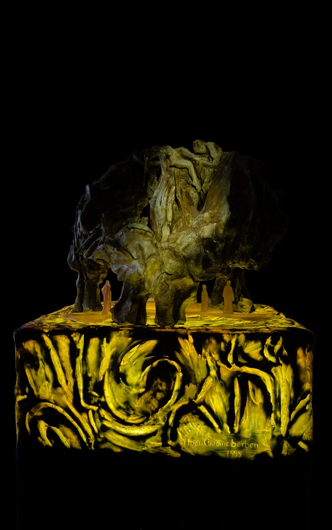 Tribut to Gibran Khalil Gibran, Dossier II (2000), sculpture d'Antoine Berberi, vue 6 sur 20