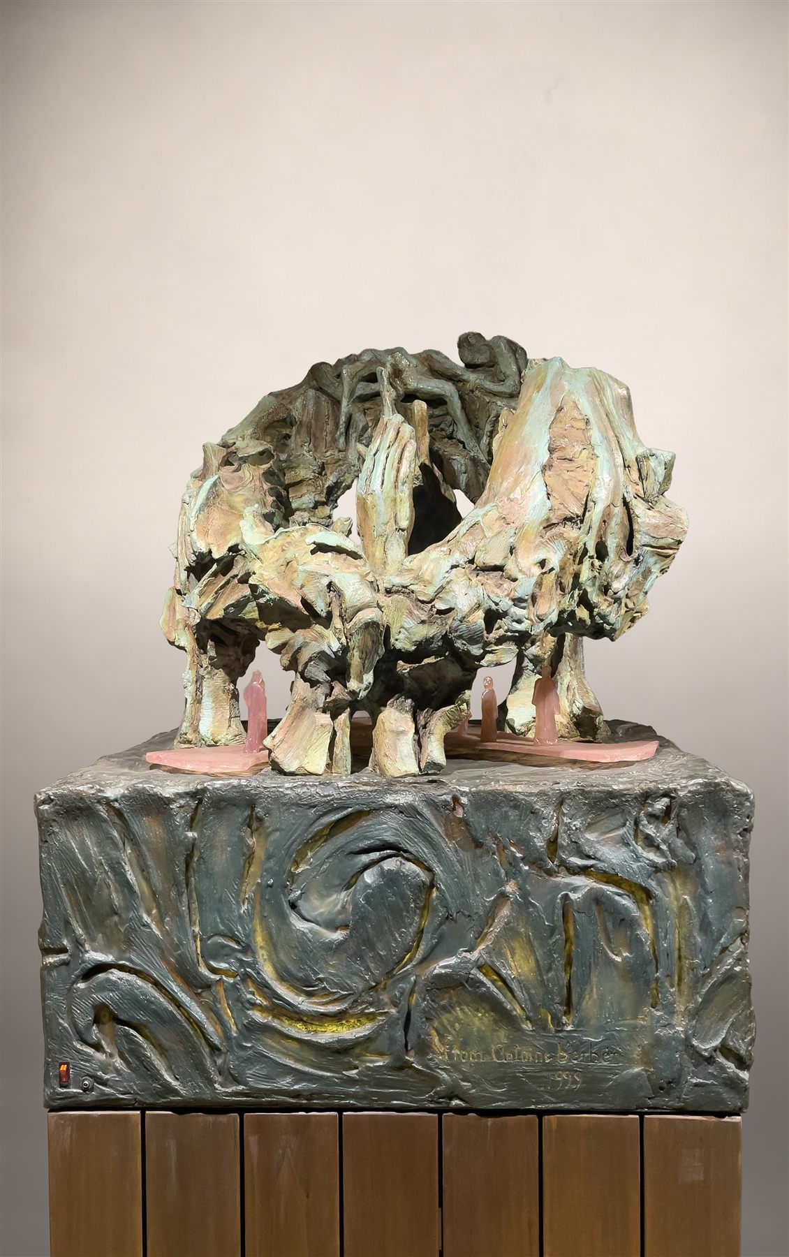 Tribut to Gibran Khalil Gibran, Dossier II (2000), sculpture d'Antoine Berberi, vue 7 sur 20