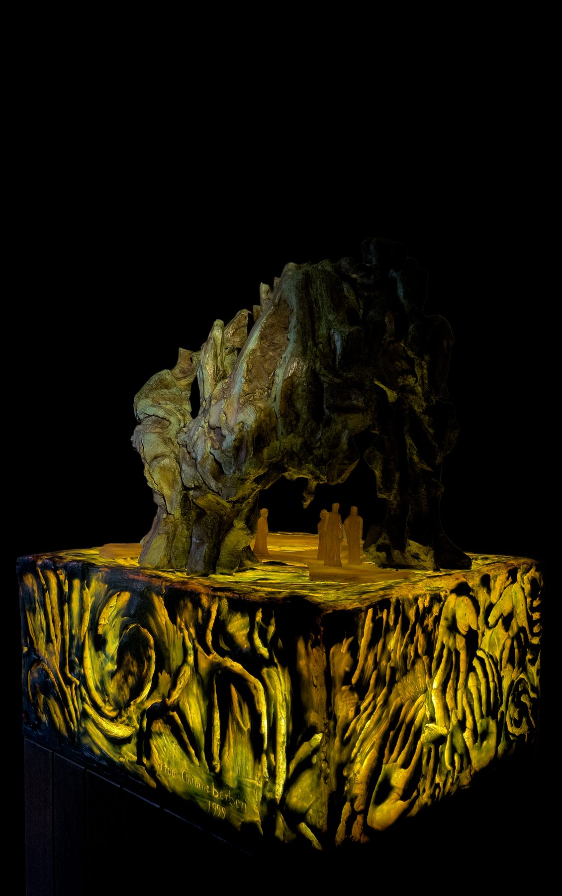 Tribut to Gibran Khalil Gibran, Dossier II (2000), sculpture d'Antoine Berberi, vue 8 sur 20