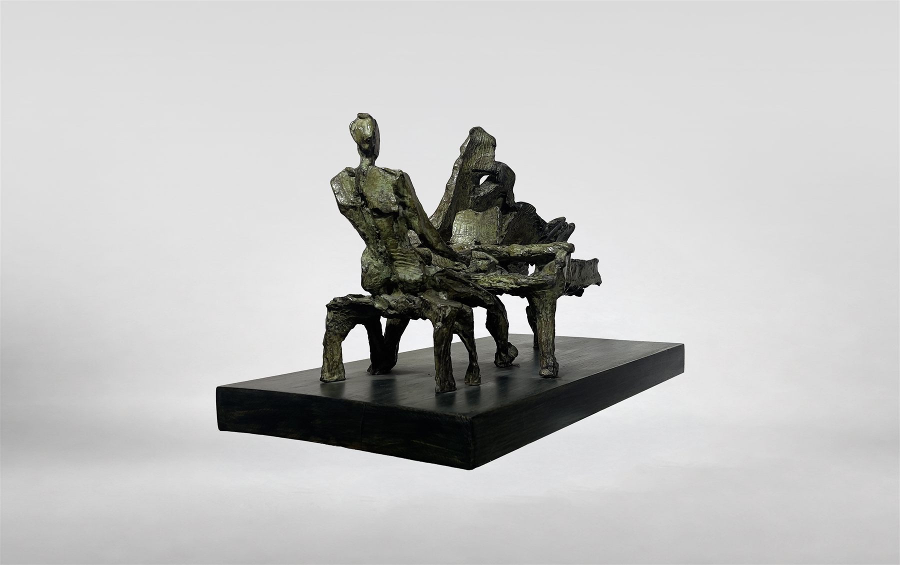 Le Pianiste (1980), sculpture d'Antoine Berberi, vue 2 sur 7