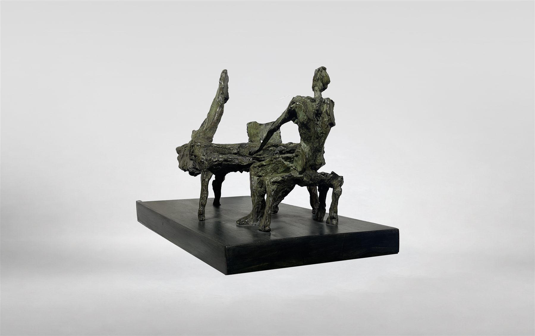 Le Pianiste (1980), sculpture d'Antoine Berberi, vue 6 sur 7
