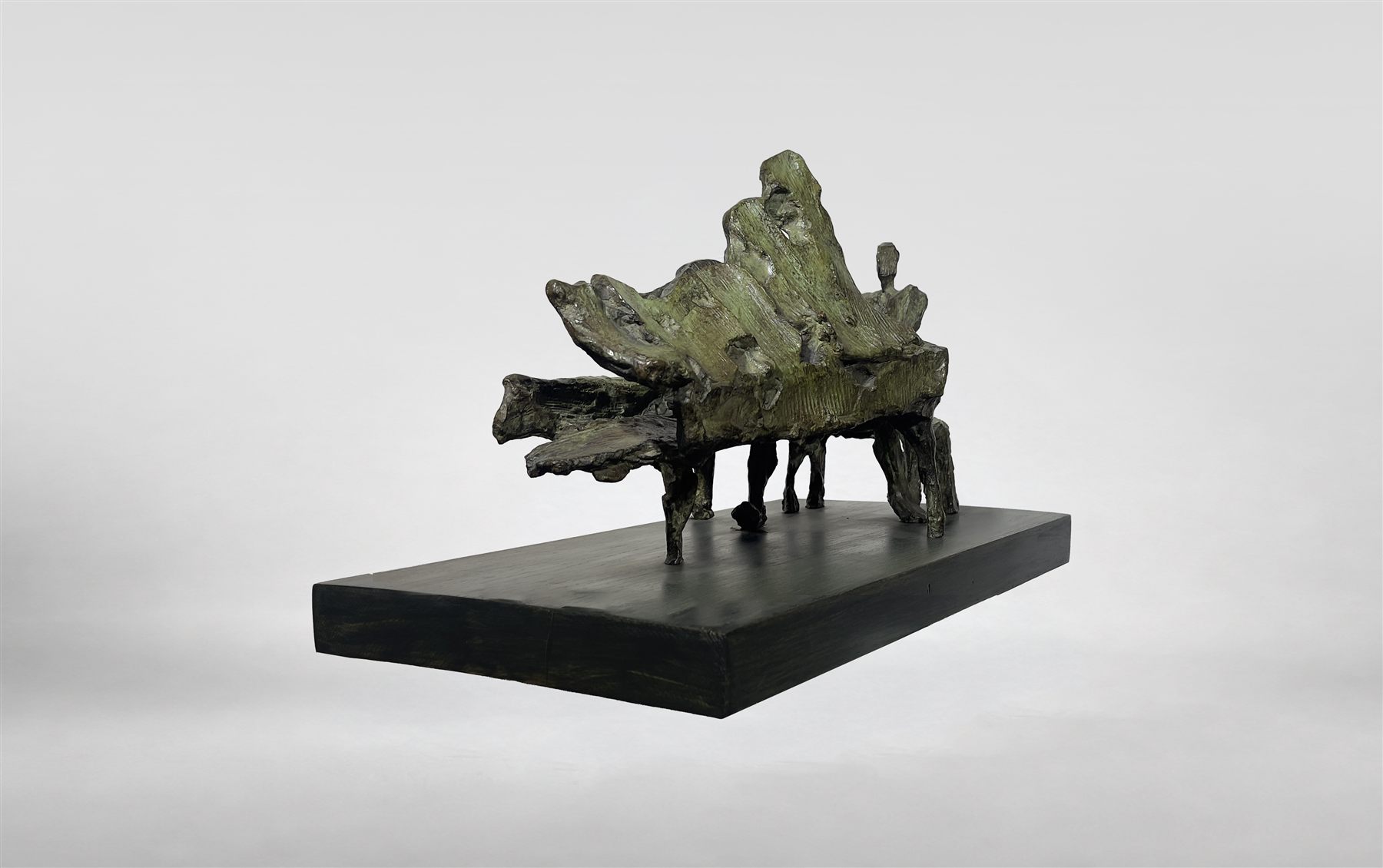 Le Pianiste (1980), sculpture d'Antoine Berberi, vue 7 sur 7